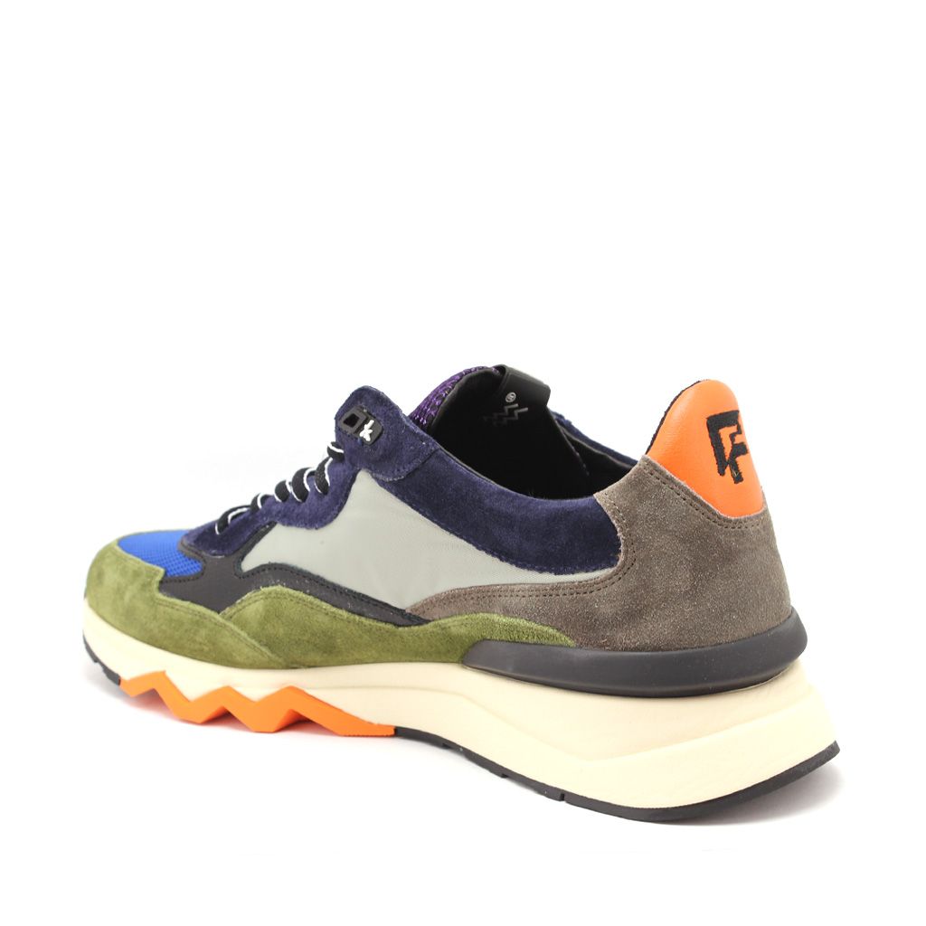 Floris Van Bommel Sneaker De Zager Sfm Groen