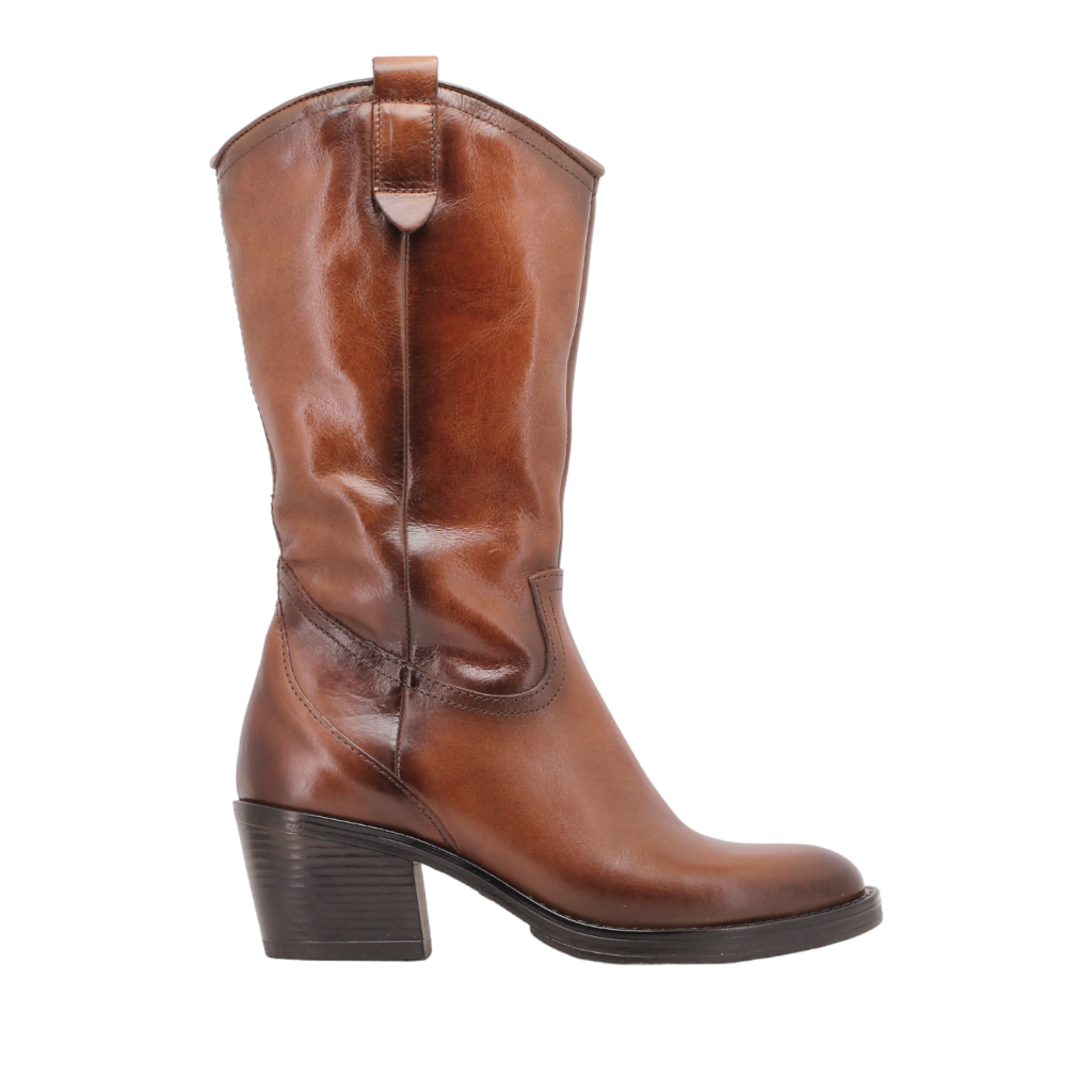 Mjus veterboots online cognac